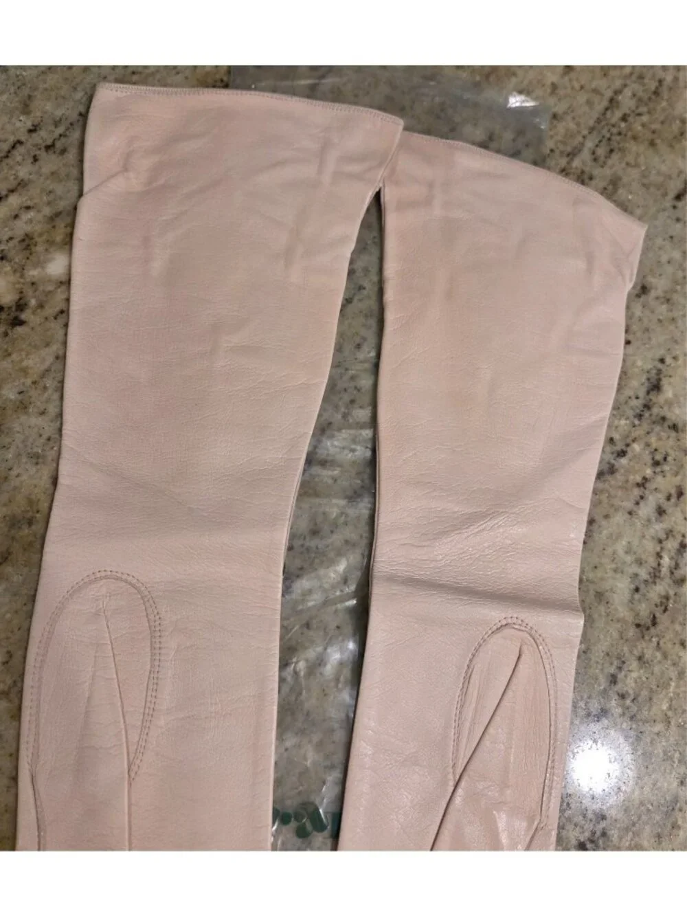 New! Vtg Women Size XS S 6.5 Pink Kid Leather Formal 16